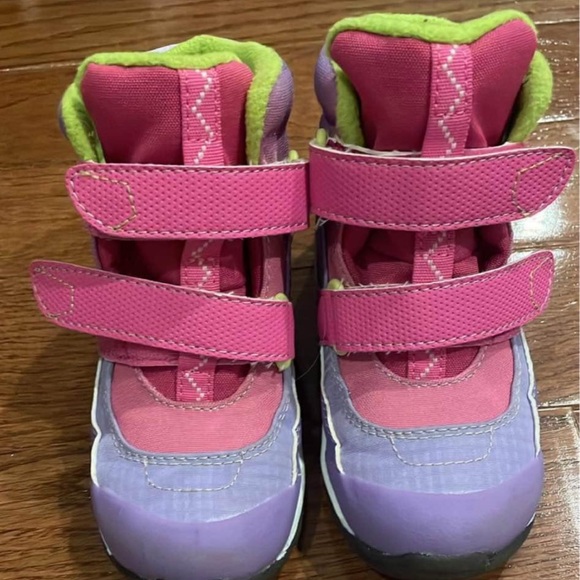 See Kai Run Girls Atlas Waterproof Boots Sz 11 - Picture 2 of 3